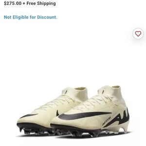 Nike Mercurial Superfly 9 Elite FG "Lemonade/Black" Men's Soccer Cleat Size 10